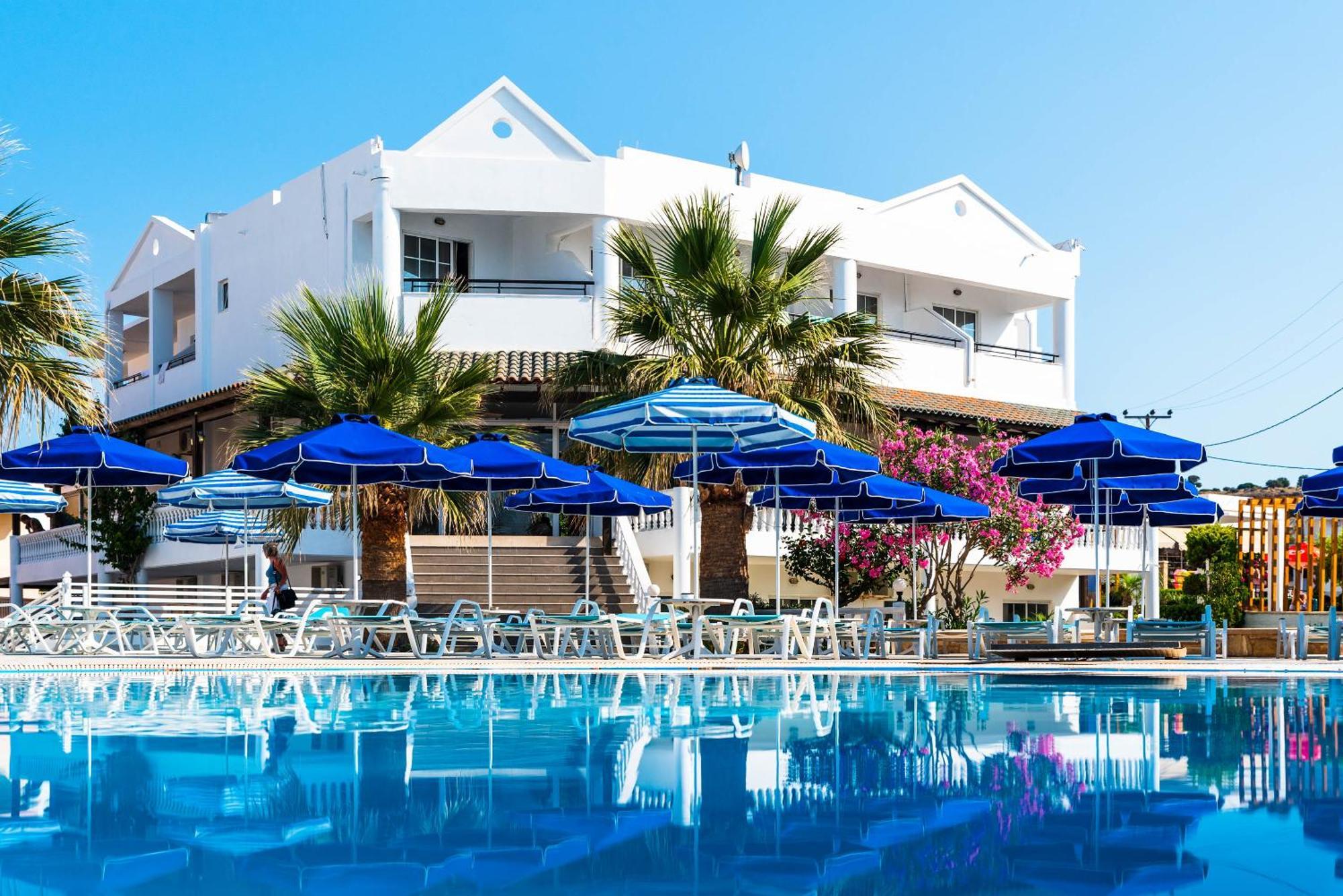 Elvita Beach Hotel Kiotari Exteriör bild