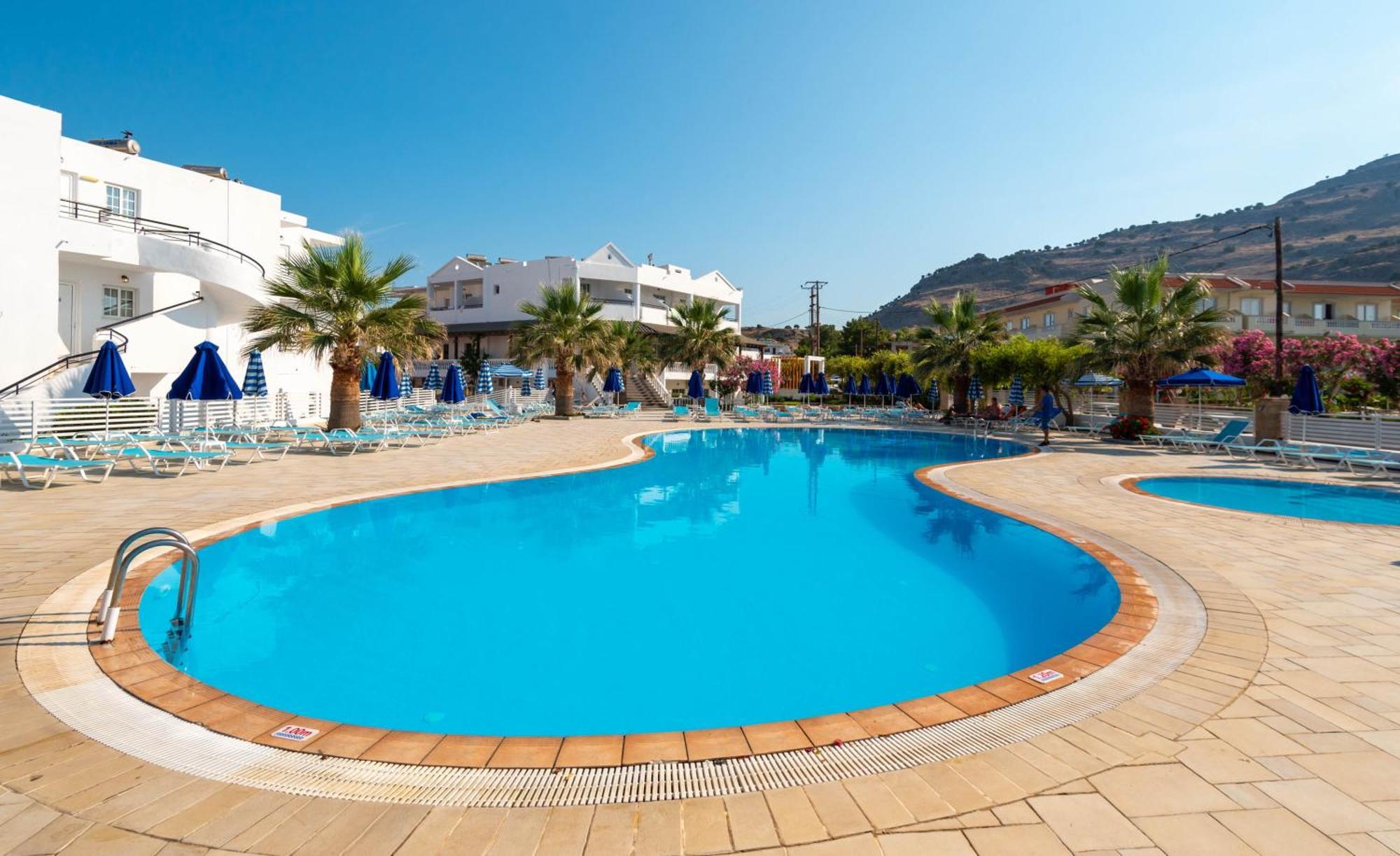 Elvita Beach Hotel Kiotari Exteriör bild