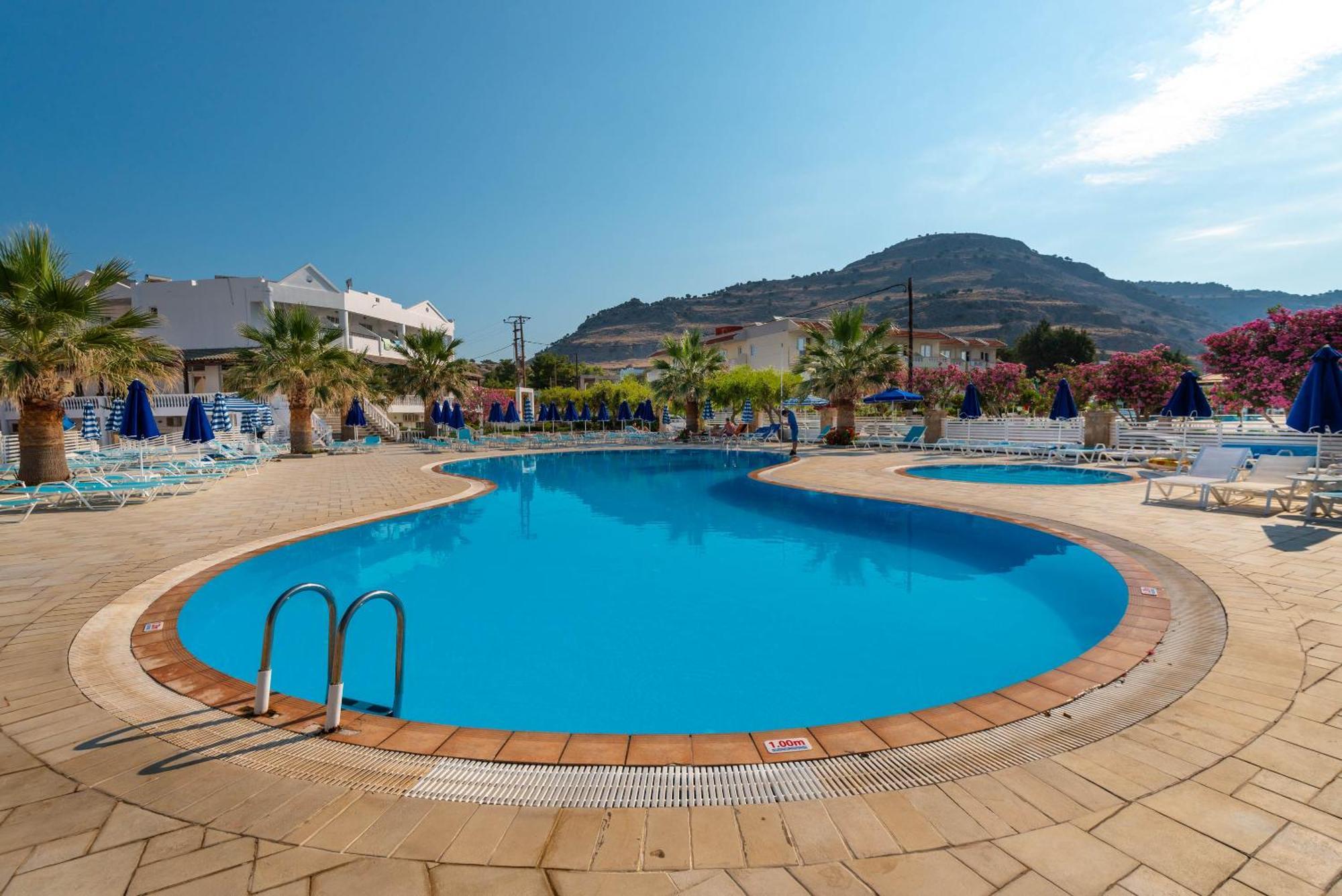 Elvita Beach Hotel Kiotari Exteriör bild